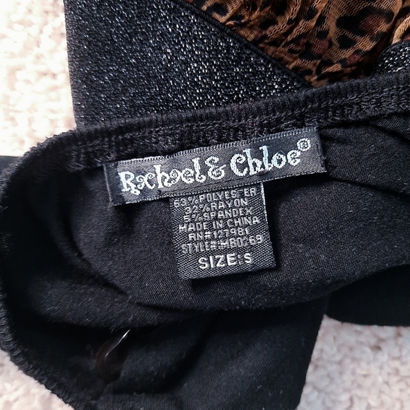 Rachael And Chloe Open Back Sequin Mini Short and lined Dress. Size small - Picture 6 of 6